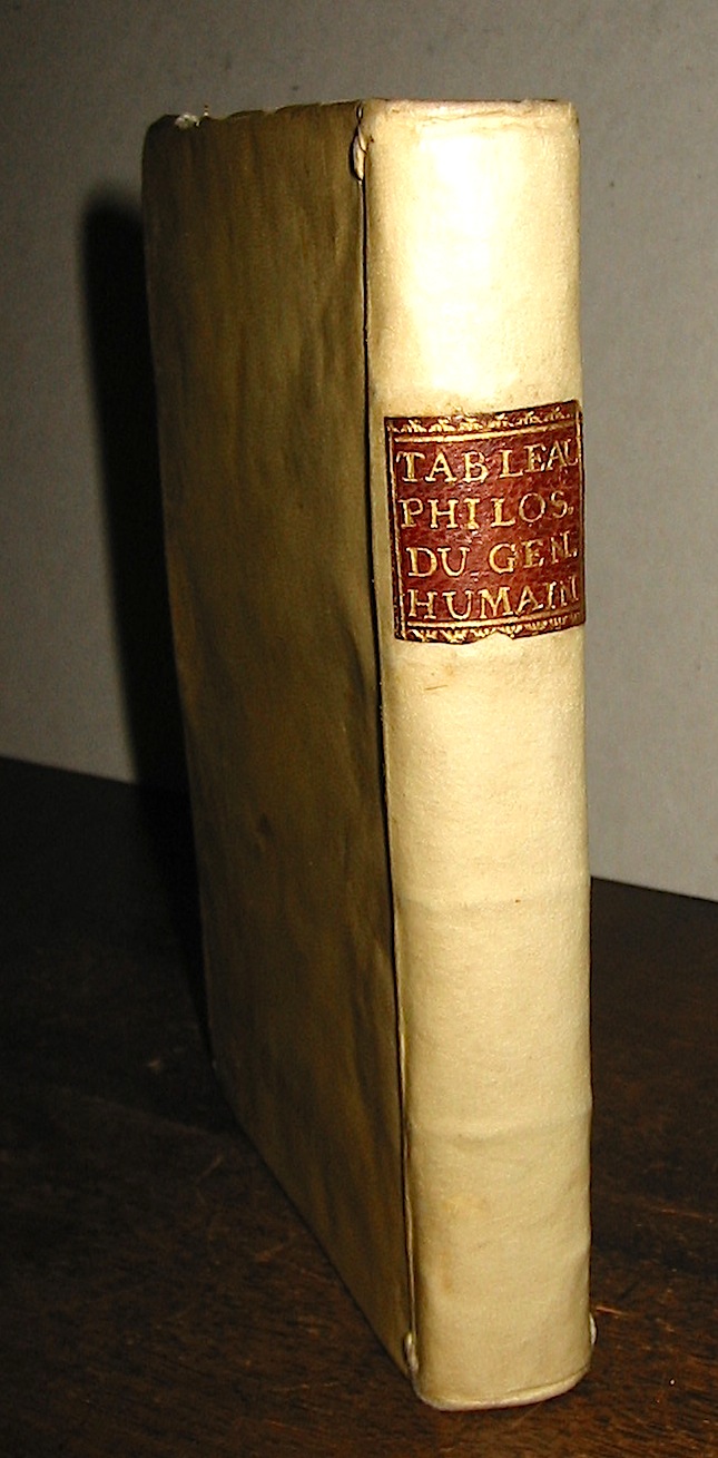 Charles Borde Tableau philosophique du genre humain depuis l'origine du monde, jusqu'a Constantin. Traduit de l'Anglois. Partie I (II e III)  1767 Londres s.t.